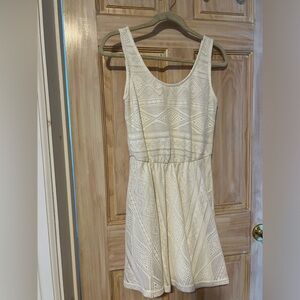 White lace Tank top dress